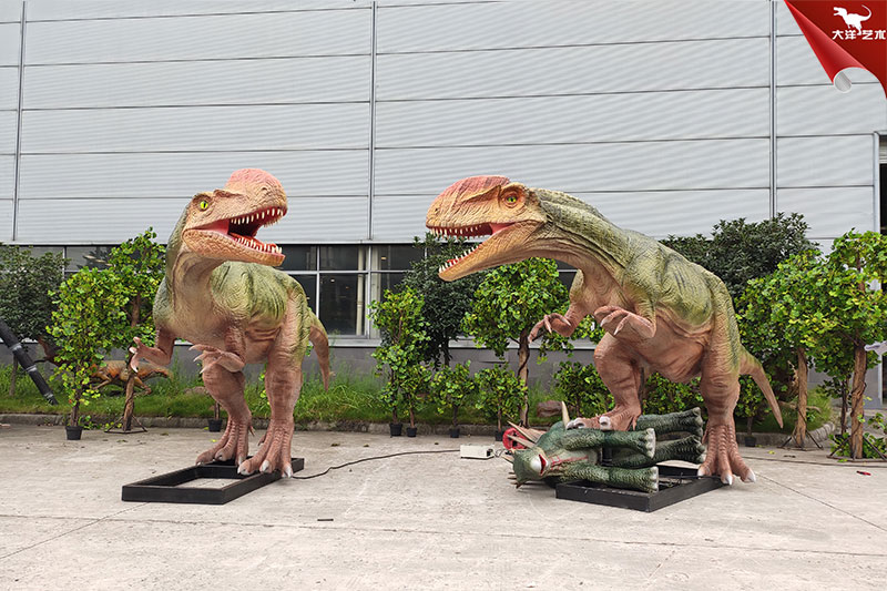 仿真恐龍-單脊龍