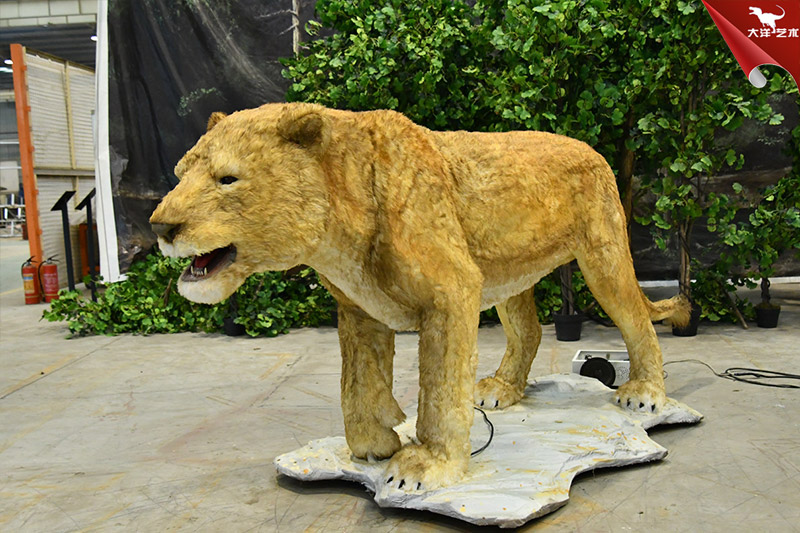 仿真動(dòng)物模型-洞獅