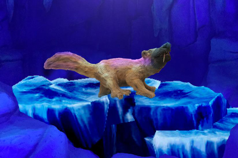 仿真動物模型-劍齒松鼠