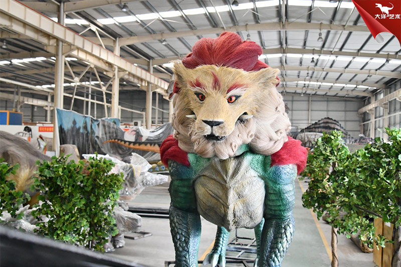 大型仿真動(dòng)物模型-火麒麟模型