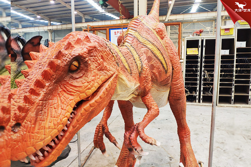 恐龍皮套，行走恐龍