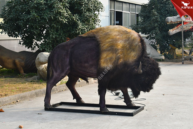 仿真野牛 動物仿真模型