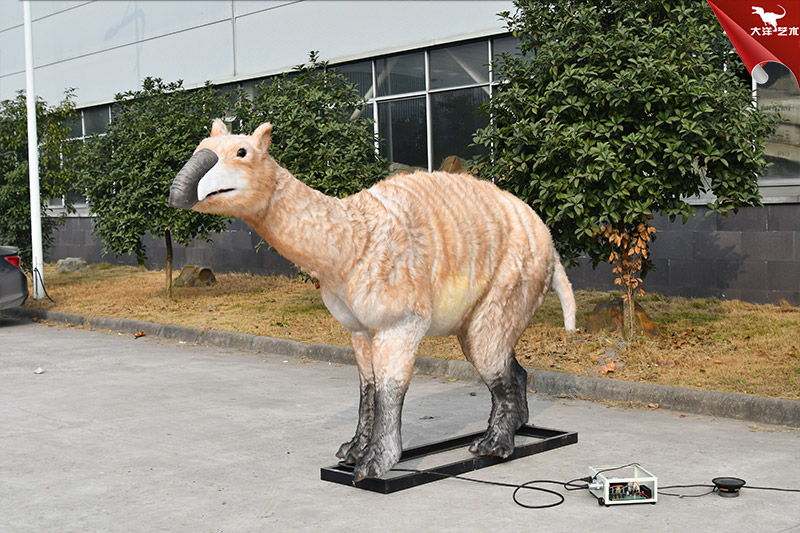 長頸駝遠古仿真動物模型制作