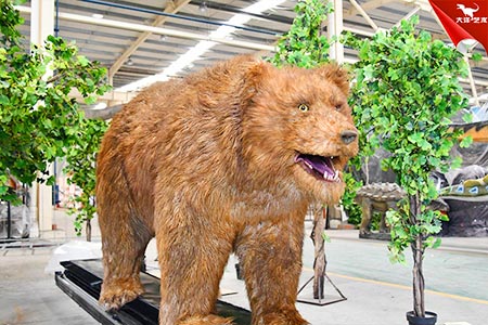 仿真棕熊，仿真熊，動物模型制作