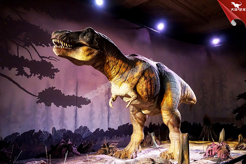 仿真活體霸王龍機(jī)械模型